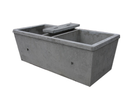 150 gallon top fill rectangular water trough